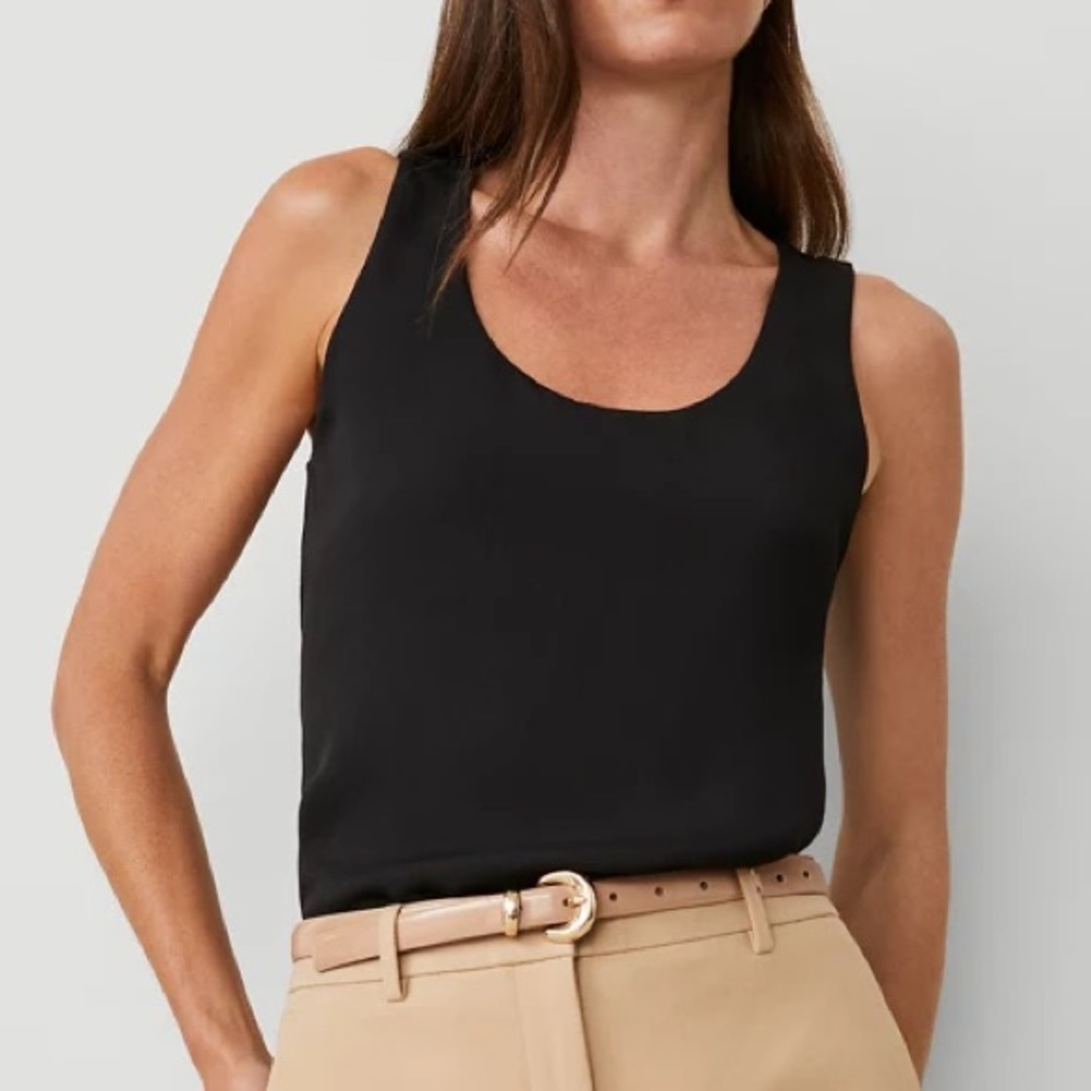 Ann Taylor Black Camisole Tank